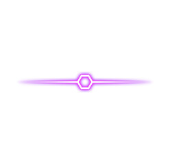 Neon Line Divider Icon