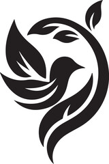 Bird logo vector