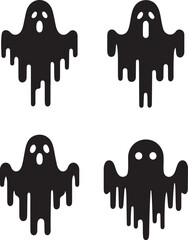 black and white cartoon skull