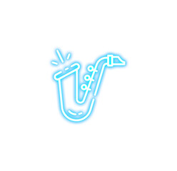 Neon Music Icon