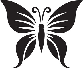 black and white tattoo of a butterfly