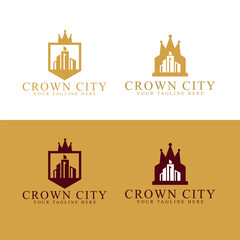 Crown City Real Estate Logo Design 
