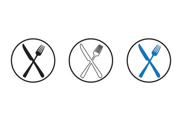 spoon and fork icon vector. spoon, fork and knife icon vector. restaurant icon illustration on white background