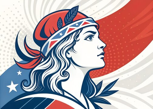 Marianne: Allegorical Symbol of the French Republic for Bastille Day