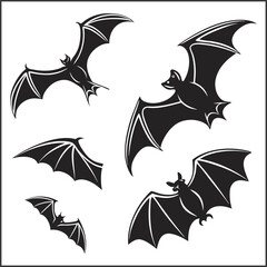 Fototapeta premium Halloween border isolated