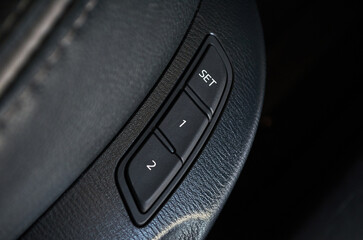 Command buttons at various points on the vehicle