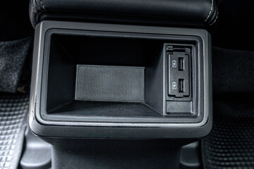 Command buttons at various points on the vehicle
