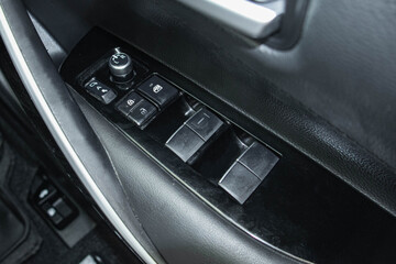 Command buttons at various points on the vehicle
