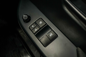 Command buttons at various points on the vehicle
