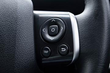 Command buttons at various points on the vehicle