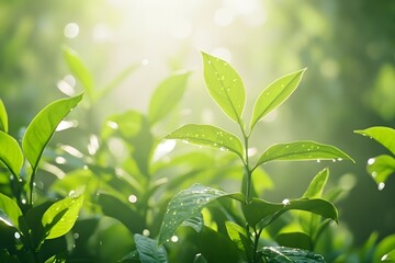 Obraz premium Vanilla Garden Under the Sun