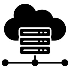 Cloud Server Icon