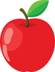 Colorful and stylish apple fruits vector illustration, apple vector graphics icon design, Vintage and retro apple vector graphics resource, apple editable vector art