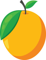 Colorful and stylish mango fruits vector illustration, mango vector graphics icon design, Vintage and retro mango vector graphics resource, mango editable vector art