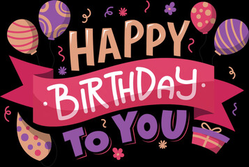 happy birthday design
