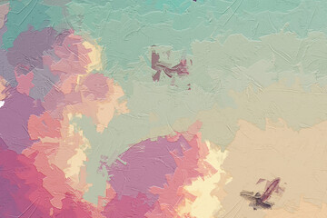 Various oil paintings, flowers, landscapes, waterfalls, forests, squirrels, animals, roses, peonies, flying birds