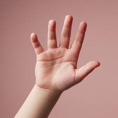 Child s Hand Pretend Holding Object