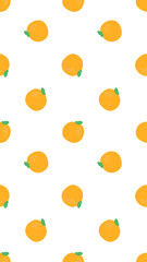 Seamless red cherry pattern design, flat cherry pattern template vector.