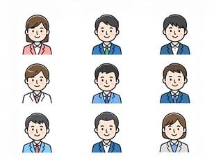 ビジネス　アイコン　人