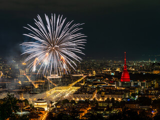 Fireworks Over The City 