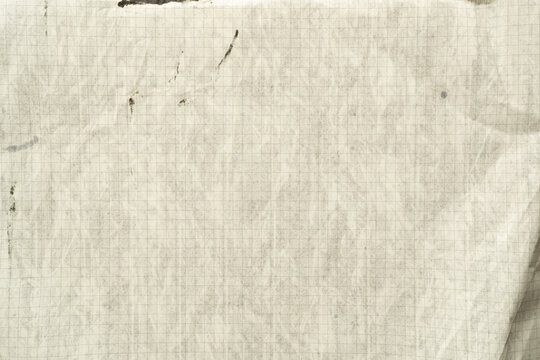 Dirty grid paper texture background