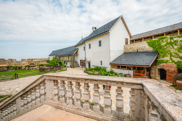 Fortress  Sumeg or Sümeg castle in Hungary near balaton lake in Sumeg