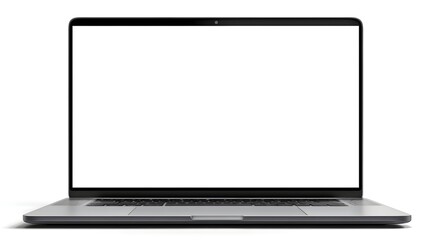 Laptop Mockup with Transparent Background | Blank Customizable Screen for Design Display