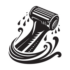 vector illustration of a shoe