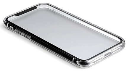 Smartphone PNG Isolated | Mobile Phone on Transparent Background for Mockups & Design Presentations