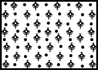 Abstract background texture in geometric ornamental style. Seamless design.