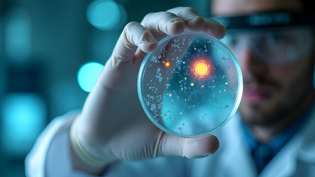 Biocompatible Eye Implant with Micro-Electrodes