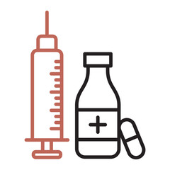 Recycling icon - Medical waste