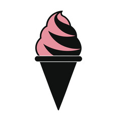 ice cream vector illustration