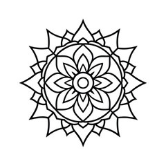 abstract floral ornament