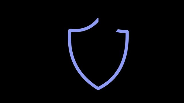 Protection shield with Alpha