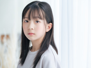 女の子のポートレート