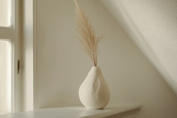 vibrant color picture of minimalist wall ornament decoration
