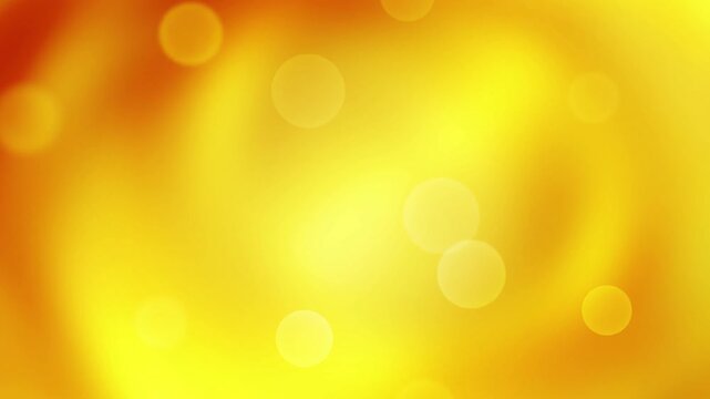 Golden Abstract Swirl Gradient Background with Sparkling Bokeh Lights, Perfect for Joyful Events and Energetic Visuals