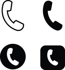 Call icon vector, Phone icon and set, Mobile call icon, Call Phone icon, Phone symbol, vector, Business icon
