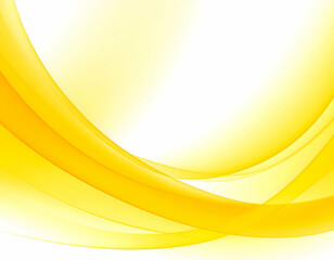 Yellow Abstract Wave Background.