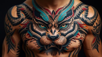Indonesian tribal tattoos