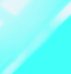 Blue background, abstract shadow line wall winter backdrop empty frame template for presentation product summer or cosmetic beauty skin care, banner organic elegant interior minimal