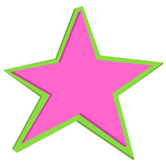 Stars collage cutouts journal trinkets