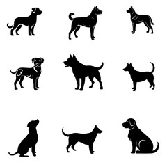 Dog vector-7