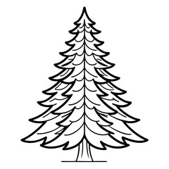 A set of Christmas trees