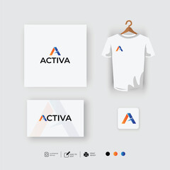 Logo template design ideas vector