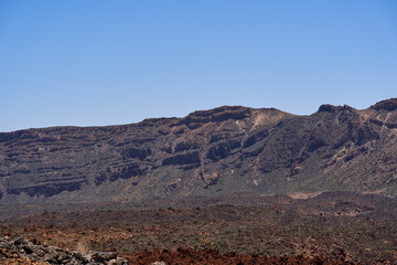 Las Cañadas caldera ridge formation
