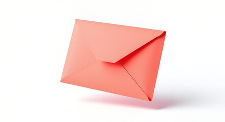 Envelope - salmon paper envelope for correspondence