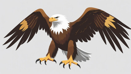 Obraz premium american bald eagle