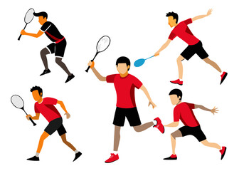 basketball players silhouettes